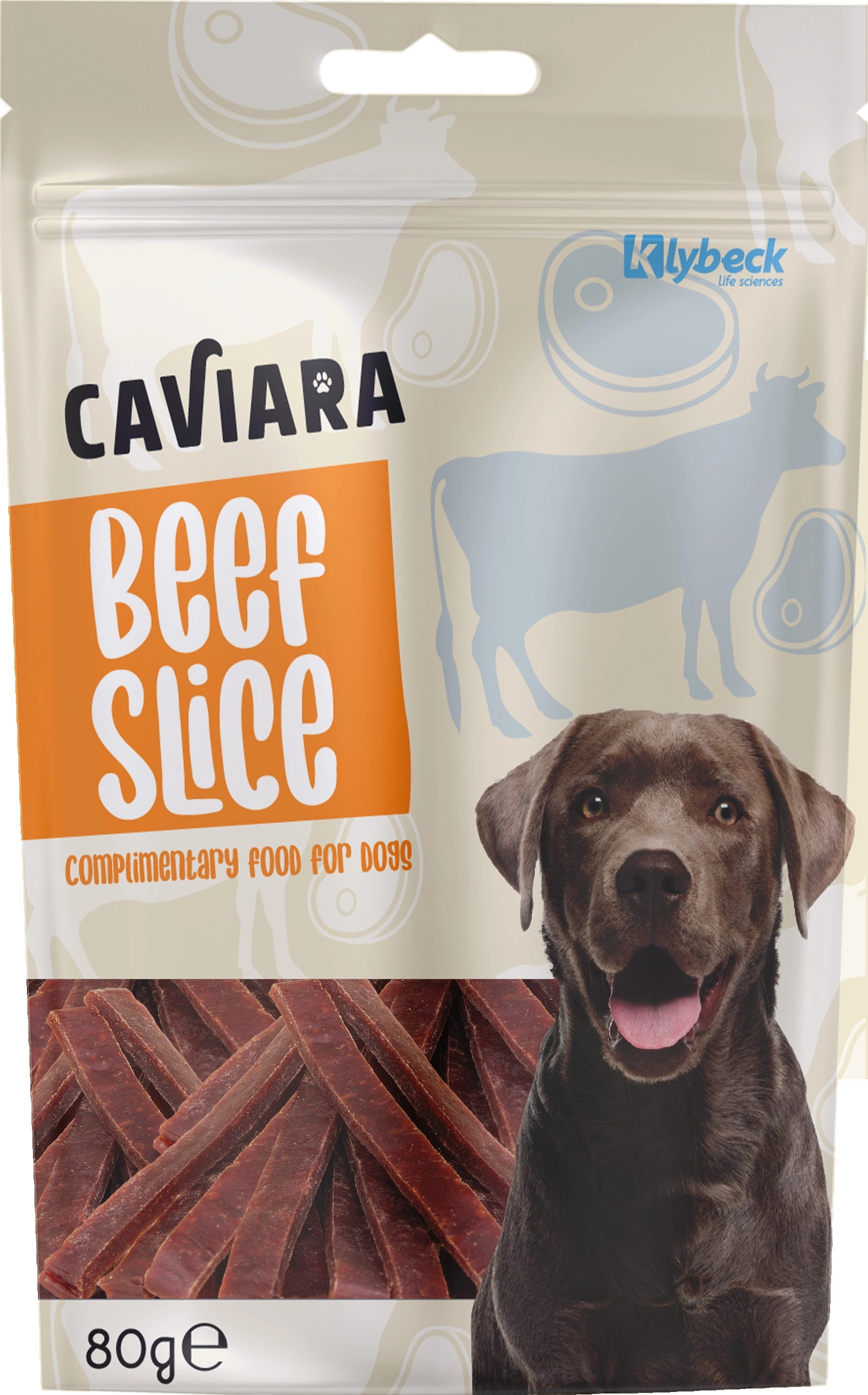 Caviara Kurutulmuş Sığır Dilim 80 gr