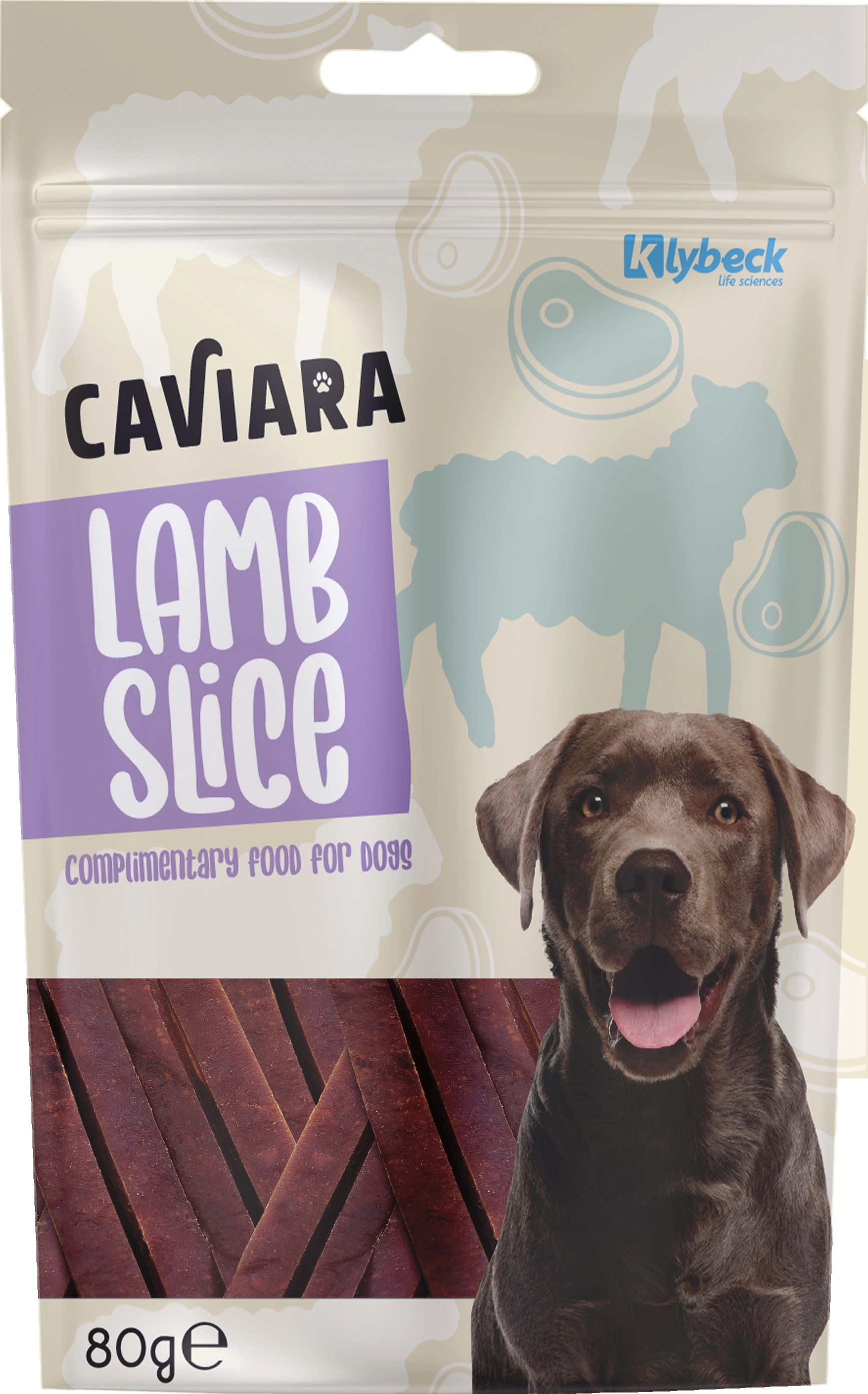 Caviara Kurutulmuş Kuzu Dilim 80 gr