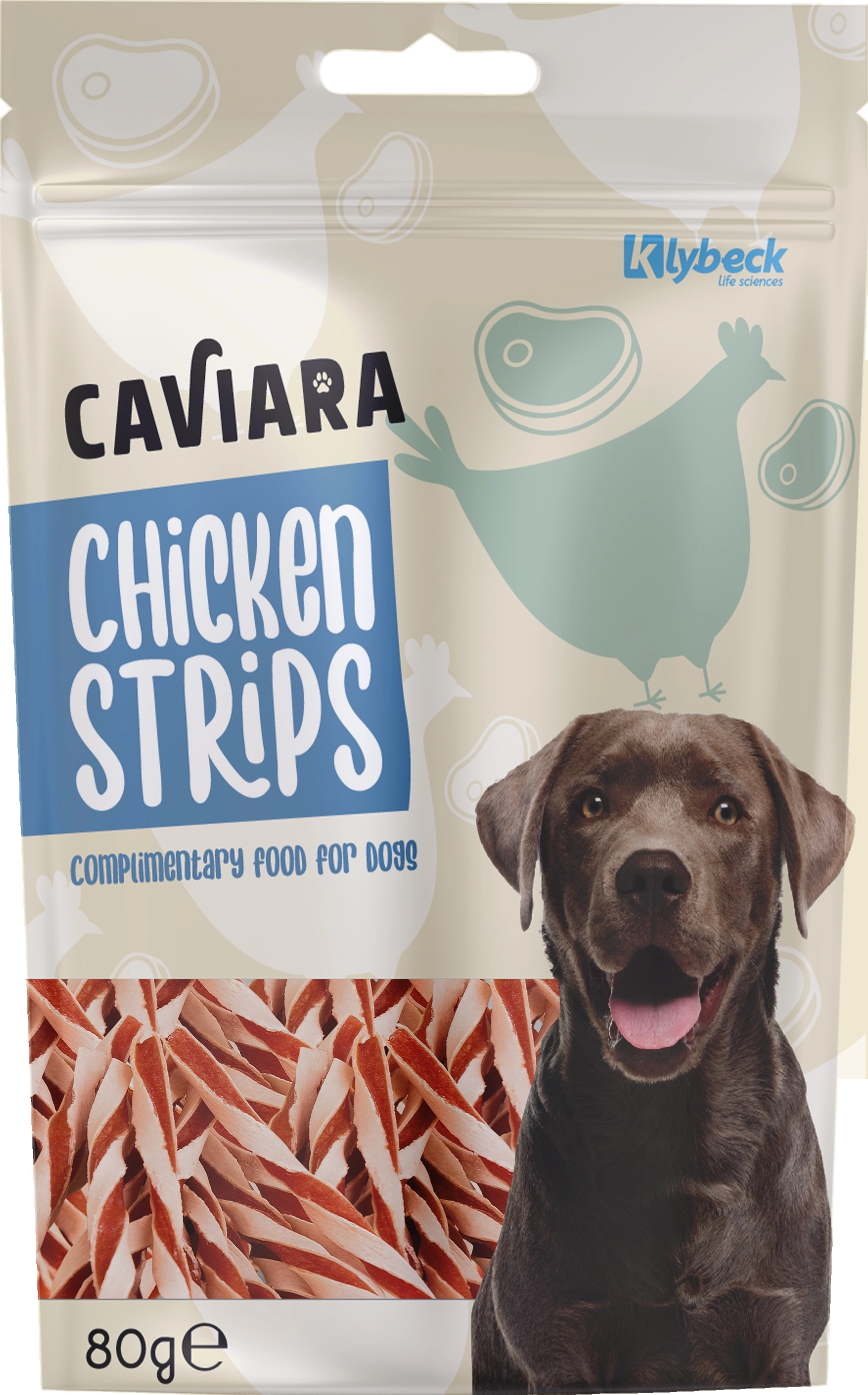 Caviara Kurutulmuş Tavuk Seritleri 80 gr