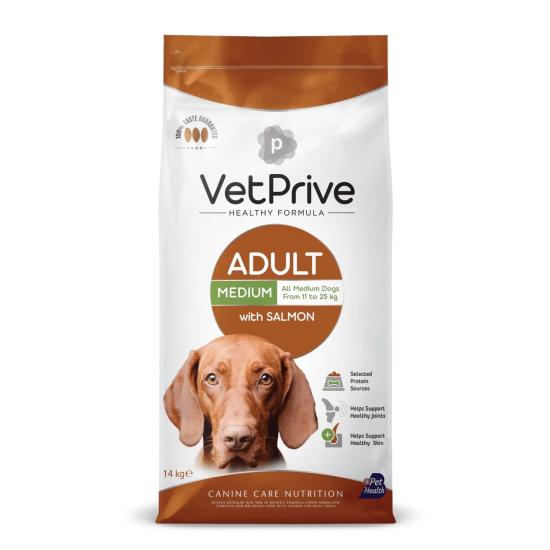  Vet Prive Somonlu Yetişkin Köpek Maması 14 Kg