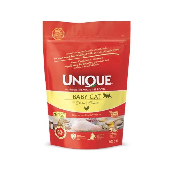 Unique Bebek Yavru Kedi Maması Tavuklu 500 gr