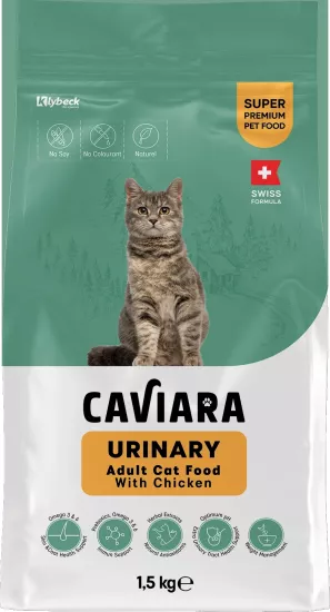 Caviara Üriner Tavuklu Yetiskin Kedi Maması 1,5 kg