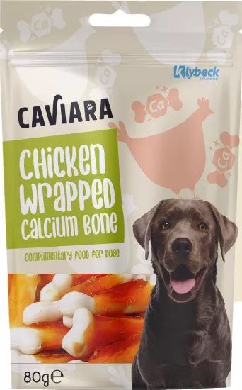 Caviara Tavuk Etli Kalsiyum Kemik 80 gr