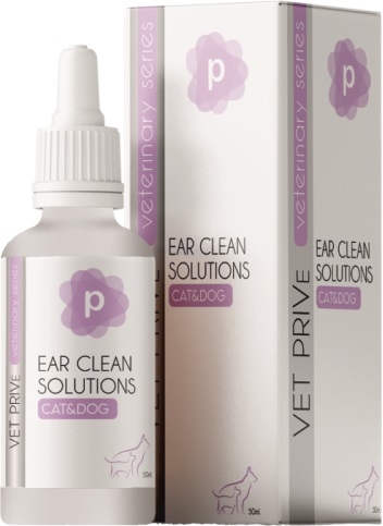 Kediler Ve Köpekler İçin Kulak Temizleme Solüsyonu 50 Ml /Ear Clean Solutions 