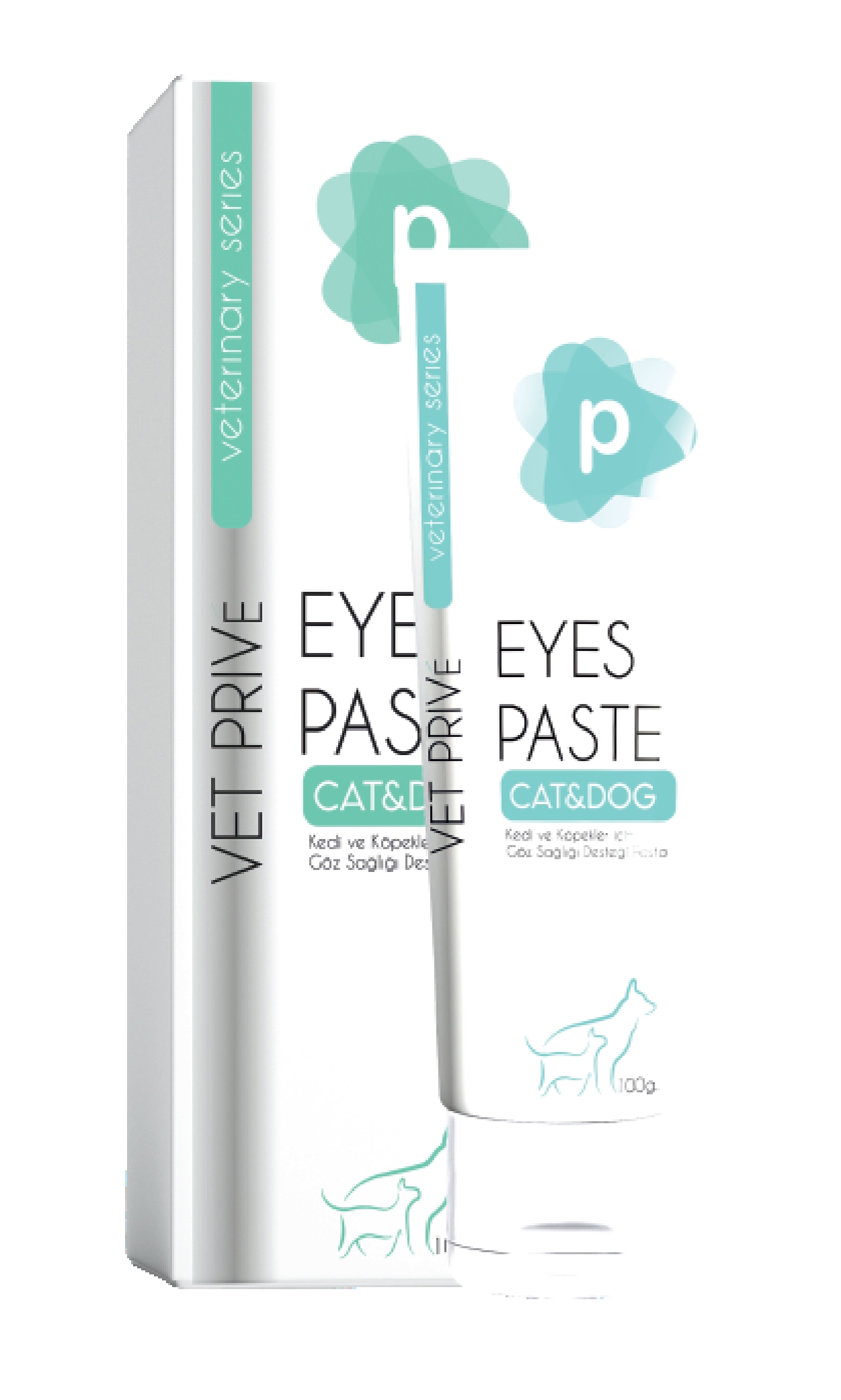 Vet Prive Göz Sağlığı Desteği Eyes Pasta 100gr (Kedi ve Köpekler için)